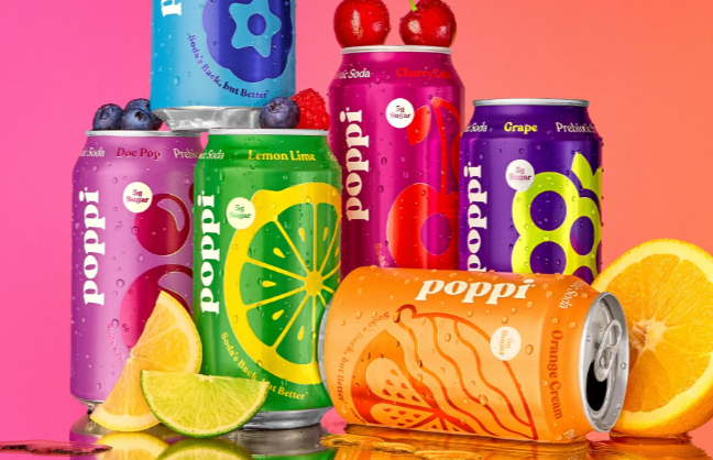 Poppi Prebiotic Cola